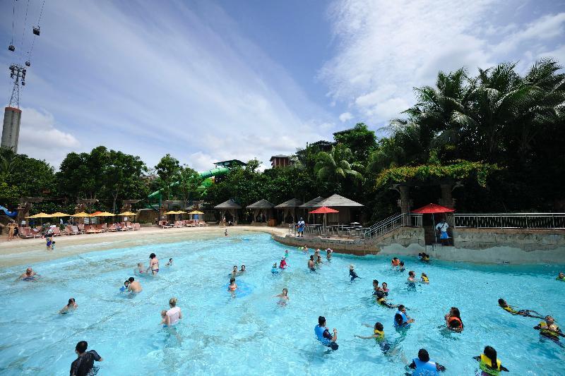 Resorts World Sentosa - Hotel Singapore Exterior foto Splash Island